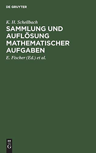 Sammlung und Auflösung mathematischer Aufgaben