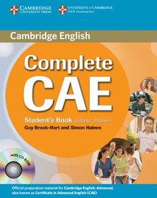 Complete CAE / Student's Book with CD-ROM