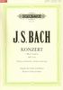 Konzert für Violine, Streicher und Basso continuo a-Moll BWV 1041 / URTEXT: Ausgabe für Violine und Klavier