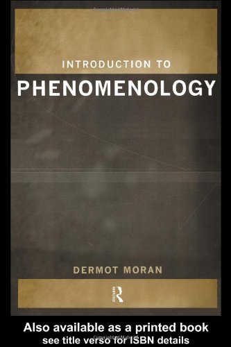 Dermot Moran Introduction To Phenomenology
