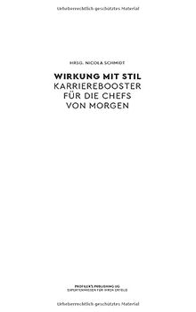 Wirkung mit Stil: Karrierebooster für die Chefs von morgen