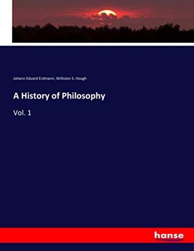 A History of Philosophy: Vol. 1