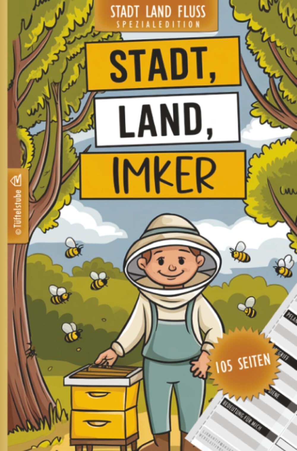 Stadt, Land, Imker - 105 Seiten - Stadt-Land-Fluss-Spezialedition für Bienenfreunde