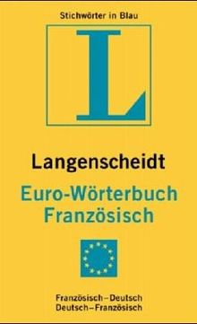 Langenscheidts Eurowörterbuch, Französisch