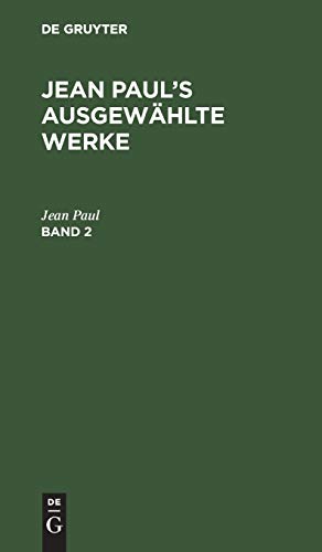 Jean Paul: Jean Paul’s ausgewählte Werke. Band 2