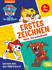 Lernen mit der PAW Patrol: Erstes Zeichnen. Mein Vorschulbuch: Übungsheft für Kita und Vorschule. Für Kinder ab 4 Jahren
