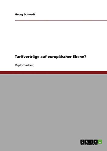 Tarifverträge auf europäischer Ebene?