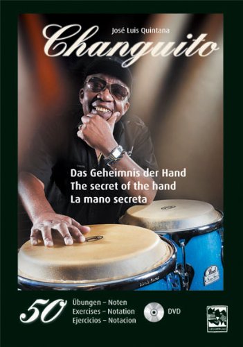 Das Geheimnis der Hand-The secret of the hand-La mano secreta: 50 Percussion-Übungen-exercises-ejercicios, inclusive DVD. ... spielen. For drum students. Con bateristas.