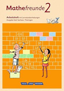 Mathefreunde - Süd - Neubearbeitung 2015: 2. Schuljahr - Arbeitsheft mit Lernstandserhebungen