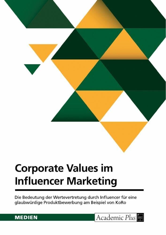 Corporate Values im Influencer Marketing