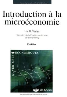 Introduction à la microéconomie