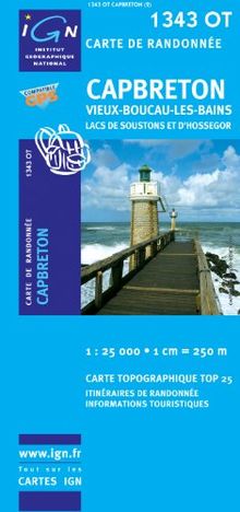 Capbreton / Vieux-Boucau-les-Bains 1 : 25 000