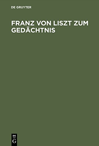 Franz von Liszt zum Gedächtnis: Zur 50. Wiederkehr seines Todestages am 21. Juni 1919