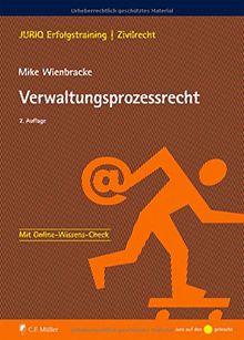 Verwaltungsprozessrecht (JURIQ Erfolgstraining)