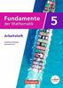 Fundamente der Mathematik - Nordrhein-Westfalen - Ausgabe 2019: 5. Schuljahr - Arbeitsheft mit Lösungen