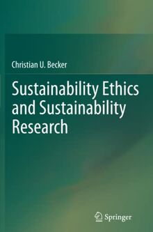 Sustainability Ethics and Sustainability Research