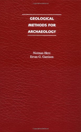 Geological Methods for Archaeology