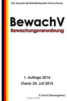 Bewachungsverordnung - BewachV