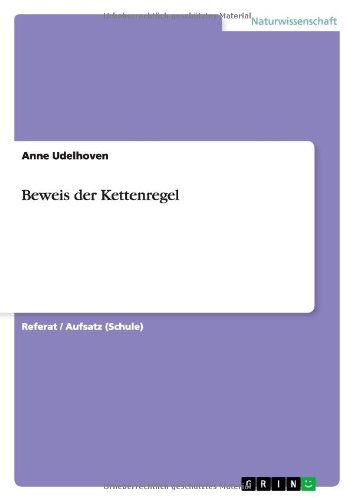 Beweis der Kettenregel
