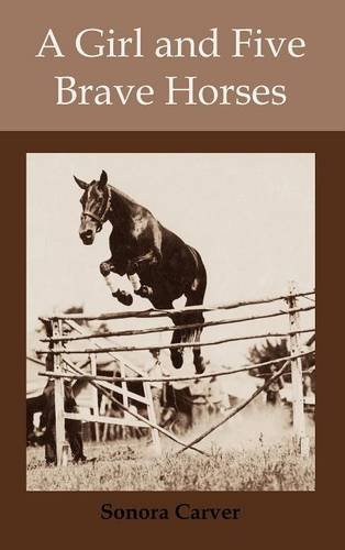 A girl and five brave horses