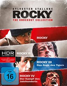Rocky - The Knockout Collection (I-IV) (4K Ultra HD) von Warner Bros (Universal Pictures) | DVD | Zustand sehr gut