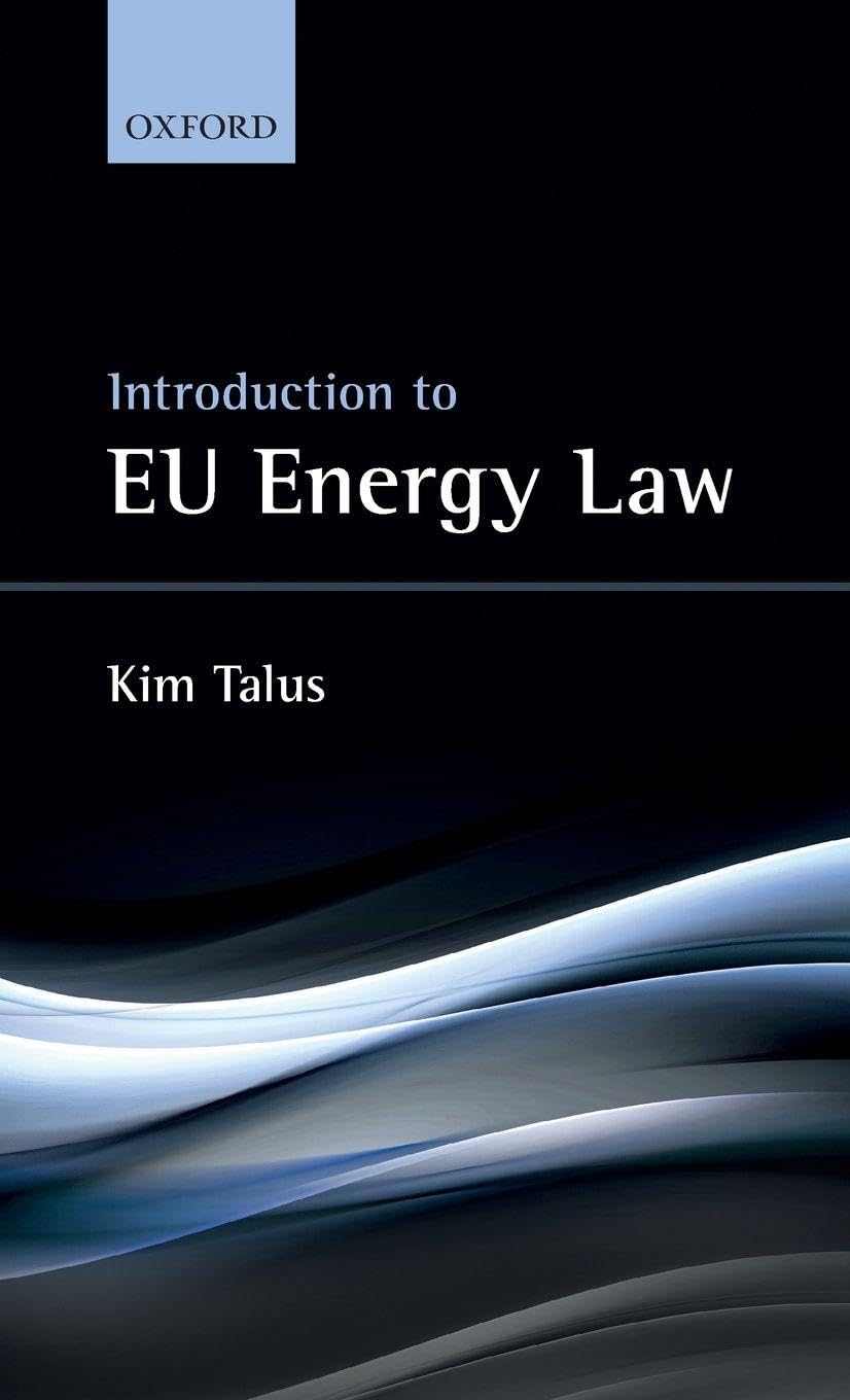 INTRODUCTION TO EU ENERGY LAW C