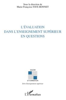 L'évaluation dans l'enseignement supérieur en questions