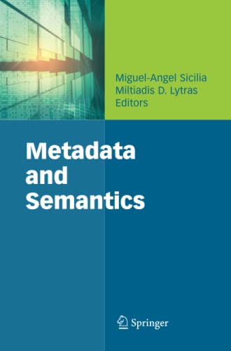 Metadata and Semantics