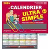 Frigobloc Le mini calendrier Ultra Simple pour une famille organisée ! (de sept. 2023 à déc. 2024)