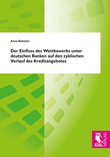 Der Einfluss des Wettbewerbs unter deutschen Banken auf den zyklischen Verlauf des Kreditangebotes