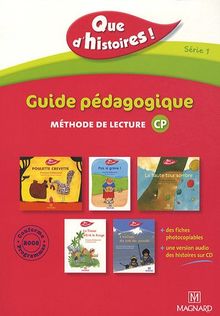 Que d'histoires ! CP série 1 : guide pédagogique