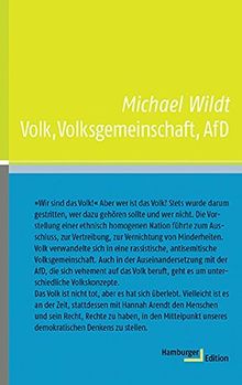 Volk, Volksgemeinschaft, AfD (kleine reihe)