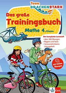 Klett Team Drachenstark Das großes Trainingsbuch Mathe 4. Klasse: Der komplette Lernstoff