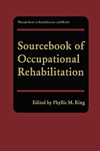 Sourcebook of Occupational Rehabilitation (Springer Series in Rehabilitation and Health)