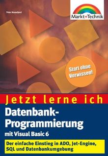 Datenbankprogrammierung mit Visual Basic 6 - Jetzt lerne ich... . Alles Wichtige zu ADO, Jet-Engine, SQL und Datenumgebung von Monadjemi, Peter | Buch | Zustand gut