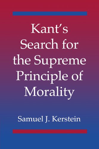 Kant's Search for the Supreme Principle of Morality