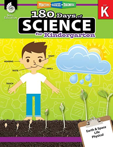 180 Days of Science for Kindergarten: Practice, Assess, Diagnose (180 Days of Practice)