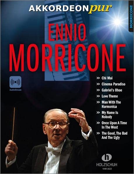 Ennio Morricone: Akkordeon pur bietet Spezialarrangements im mittleren Schwierigkeitsgrad