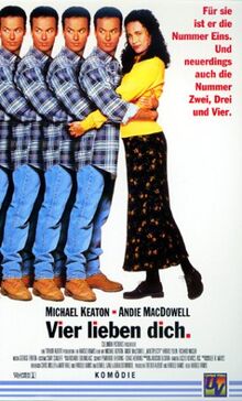 Vier lieben Dich [VHS]