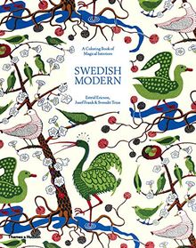 Swedish Modern: A Colouring Book of Magical Interiors (Colouring Books)