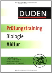 Duden Prüfungstraining Biologie Abitur