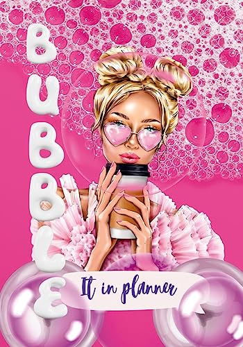 BUBBLE IT IN PLANNER: 94 pages to-do-list planner with a saving tracker , important date log, and notes