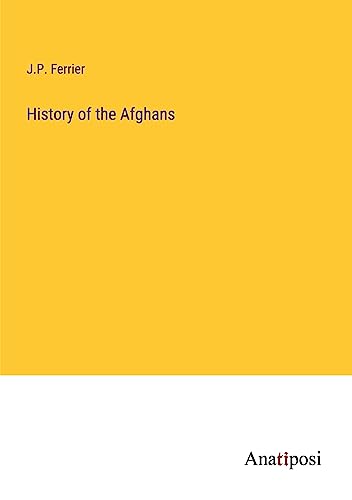 History of the Afghans