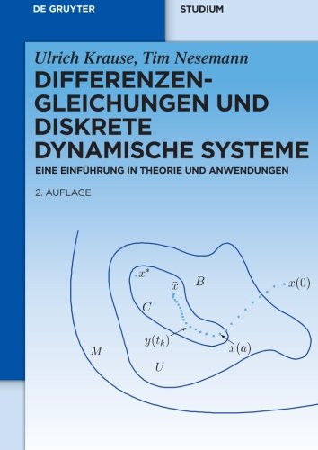 Ulrich Krause Differenzengleichungen Und Diskrete Dynamische Systeme, Eine Einführung In Theorie Und Anwendungen (De Gruyter Studium)