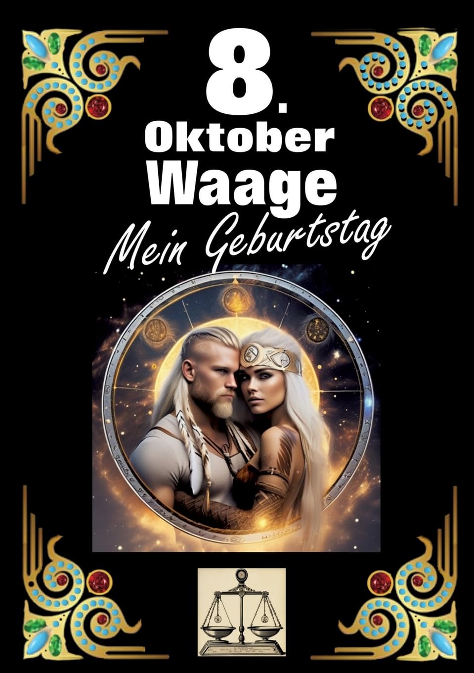 8. Oktober, mein Geburtstag: Geboren im Zeichen der Waage. Meine Eigenschaften und Charakterzüge, meine Stärken und Schwächen, meine Geburtstagsbegleiter und historische Ereignisse.