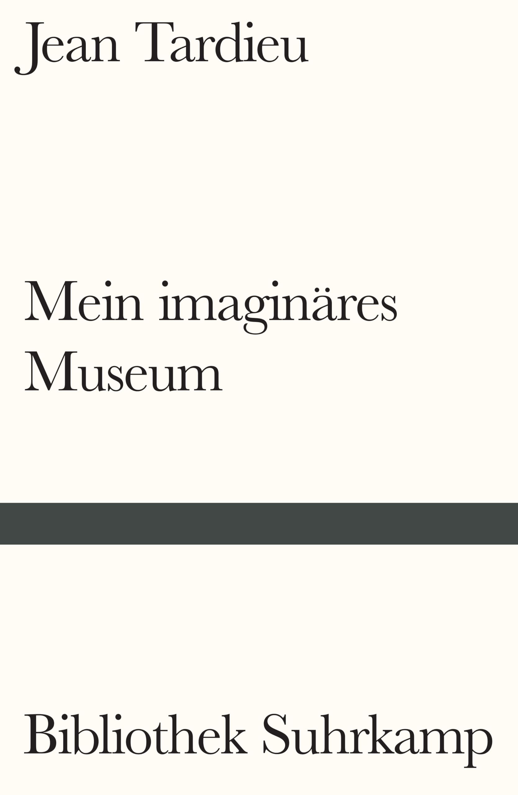Mein imaginäres Museum: Aus dem Französischen übersetzt von Gerhard M. Neumann und Werner Spies. Mit einem Nachwort versehen von Werner Spies (Bibliothek Suhrkamp)