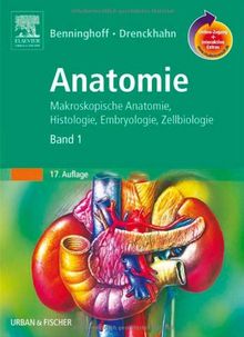 Benninghoff, Drenckhahn, Anatomie mit StudentConsult-Zugang: Makroskopische Anatomie, Histologie, Embryologie, Zellbiologie. Band 1: Zelle, Gewebe, ... Verdauungssystem, Harn- und Genitalsystem