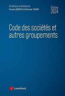 Code des sociétés et autres groupements 2024