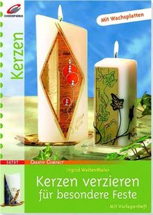 Kerzen verzieren für besondere Feste
