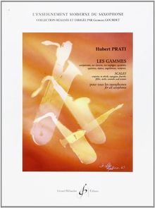 LES GAMMES CONJOINTES en Tierces en Arpeges en Quartes Qui... | Livre ...